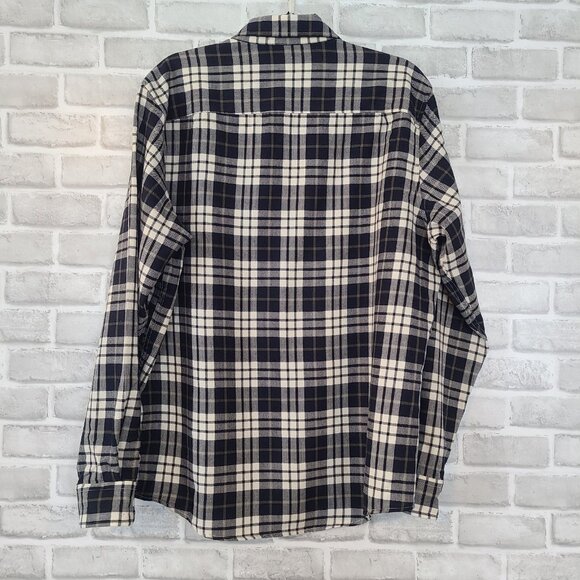 Pendleton Evergreen Button Down Virgin Wool Shirt Mens Tartan Plaid Fitted XL - Picture 2 of 9